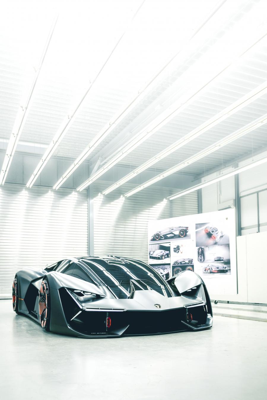  Lamborghini Terzo Millennio Concept 2017 года  (фото 4 из 19)